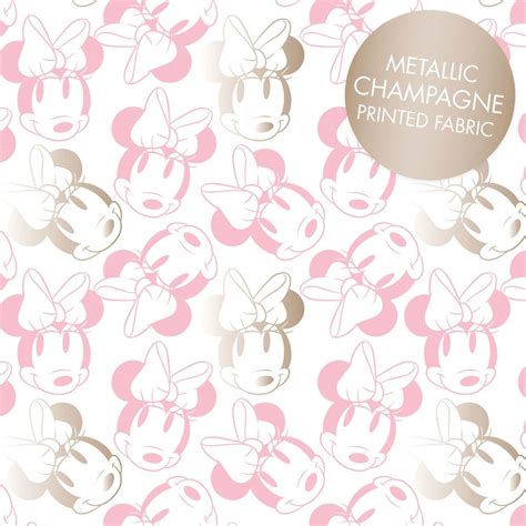 minnie mouse metallic fabric|minnie mouse minky fabric.